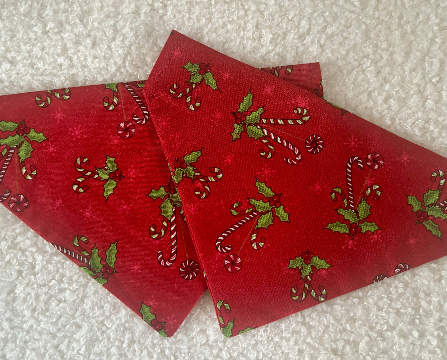 ‘Candy Cane Lane’ Pet Bandana