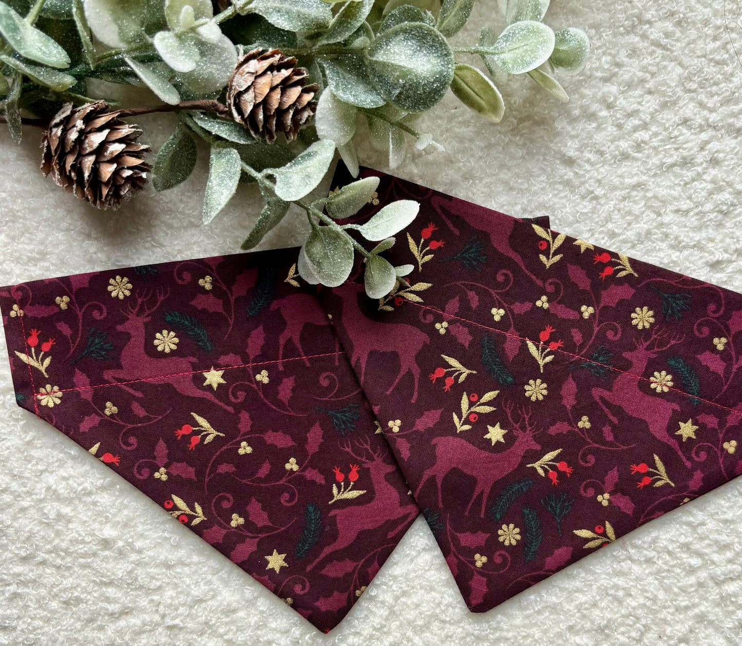 ‘Reindeer Magic’ Pet Bandana