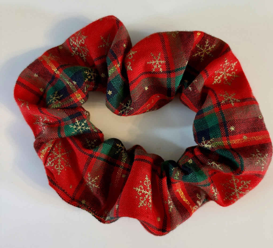 Christmas Hair Scrunchies